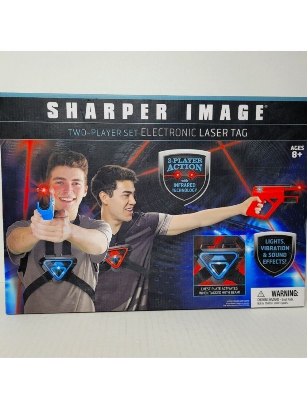 Sharper Image Two Player Electronic Laser Tag Game